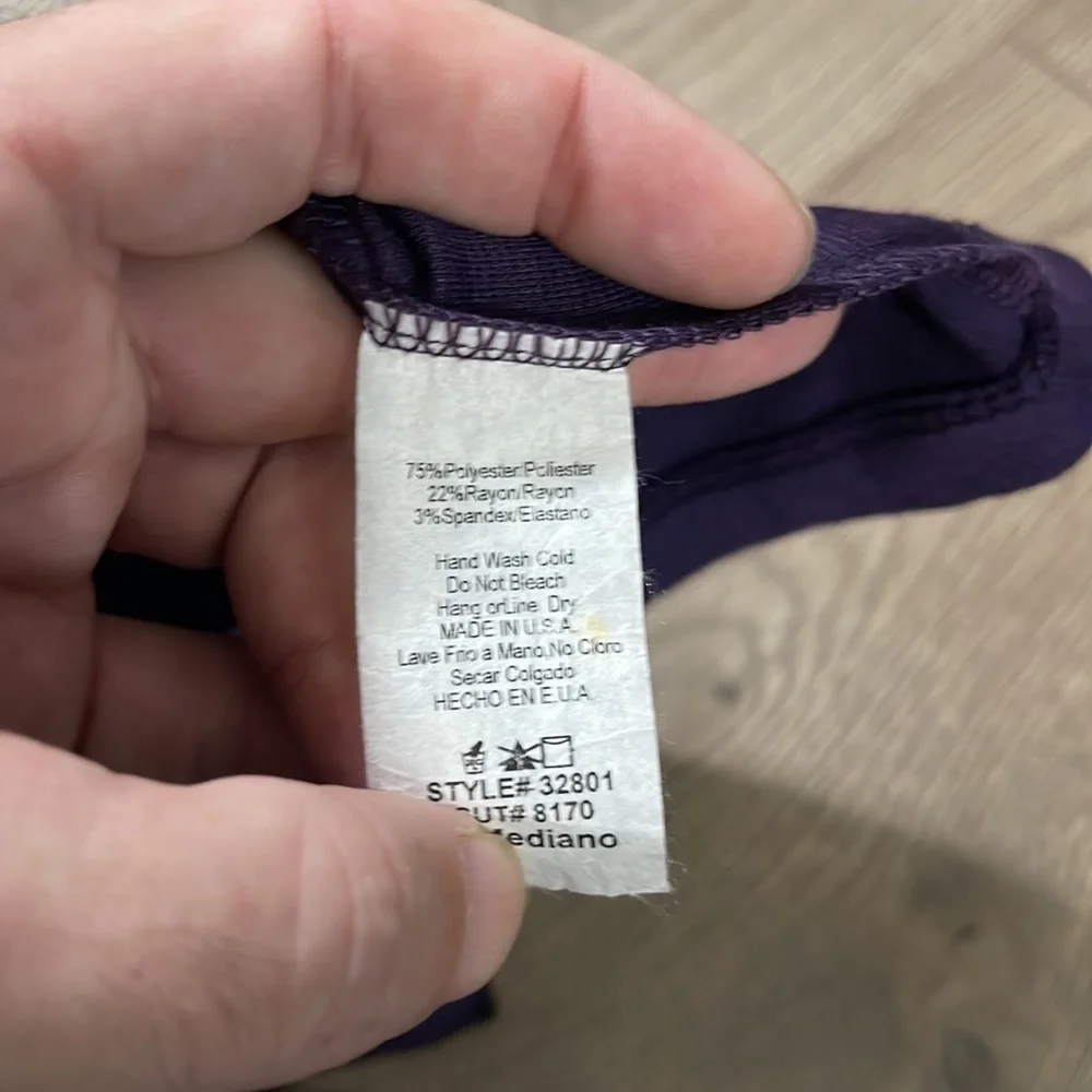 Patty's Closet Women's color blocked knit dress, size M - Picture 6 of 7